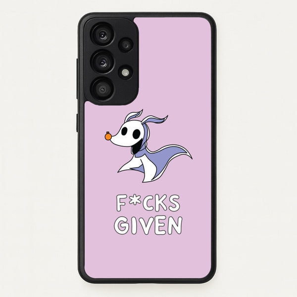 Zero F*cks - Nightmare Before Christmas Phone Case for Galaxy A33