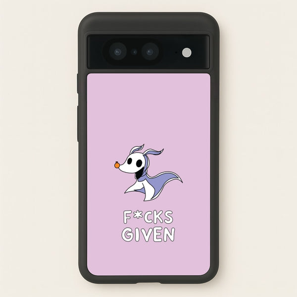 Zero F*cks - Nightmare Before Christmas Phone Case for Google Pixel 8