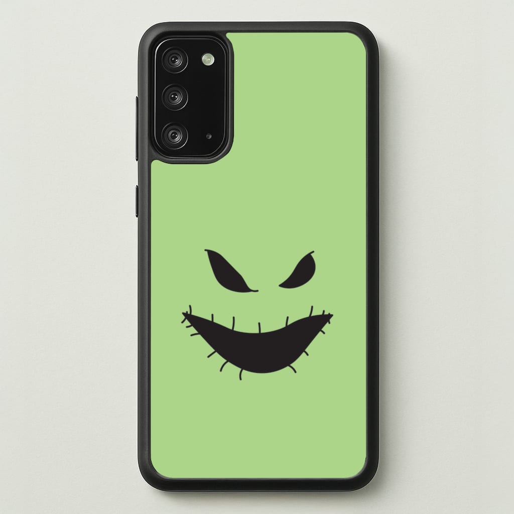 Green Face - Nightmare Before Christmas Phone Case for Galaxy Note 20