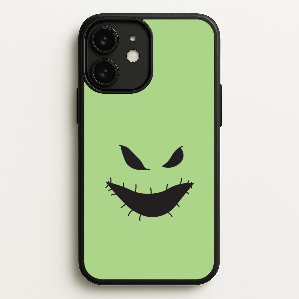 Green Face - Nightmare Before Christmas Phone Case for iPhone 11