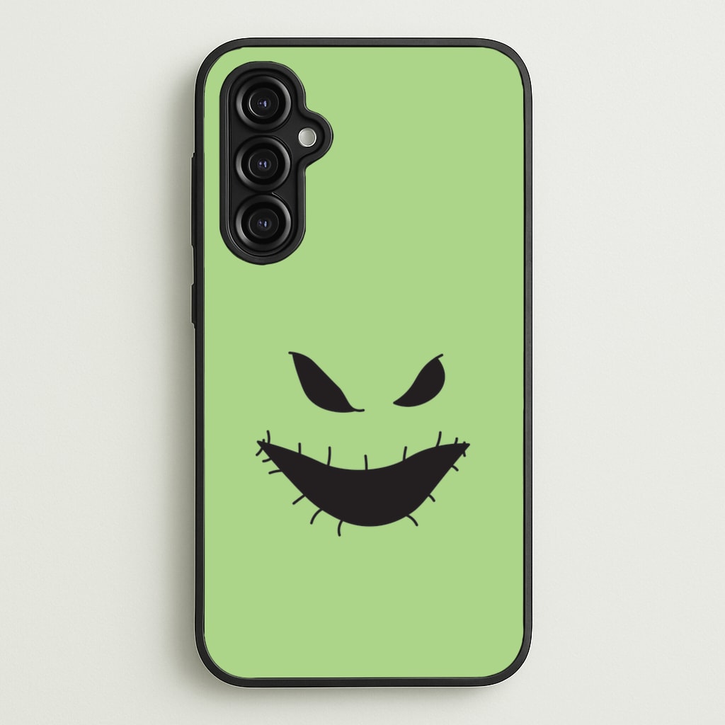 Green Face - Nightmare Before Christmas Phone Case for Galaxy A14