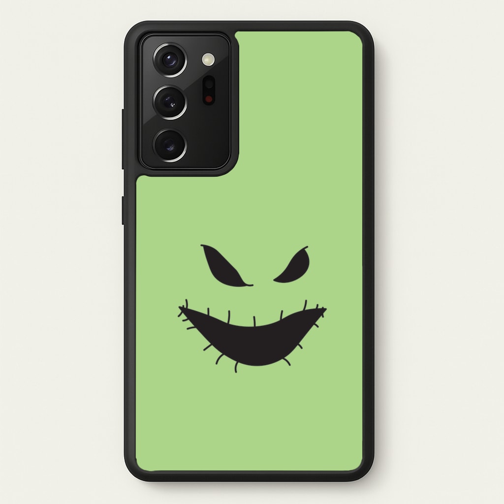 Green Face - Nightmare Before Christmas Phone Case for Galaxy Note 20 Ultra