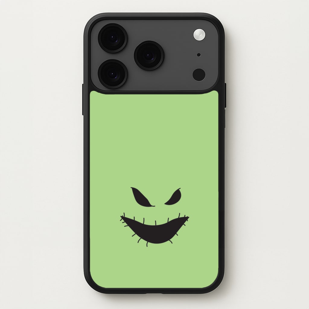 Green Face Phone Case for iPhone 17 Pro Max