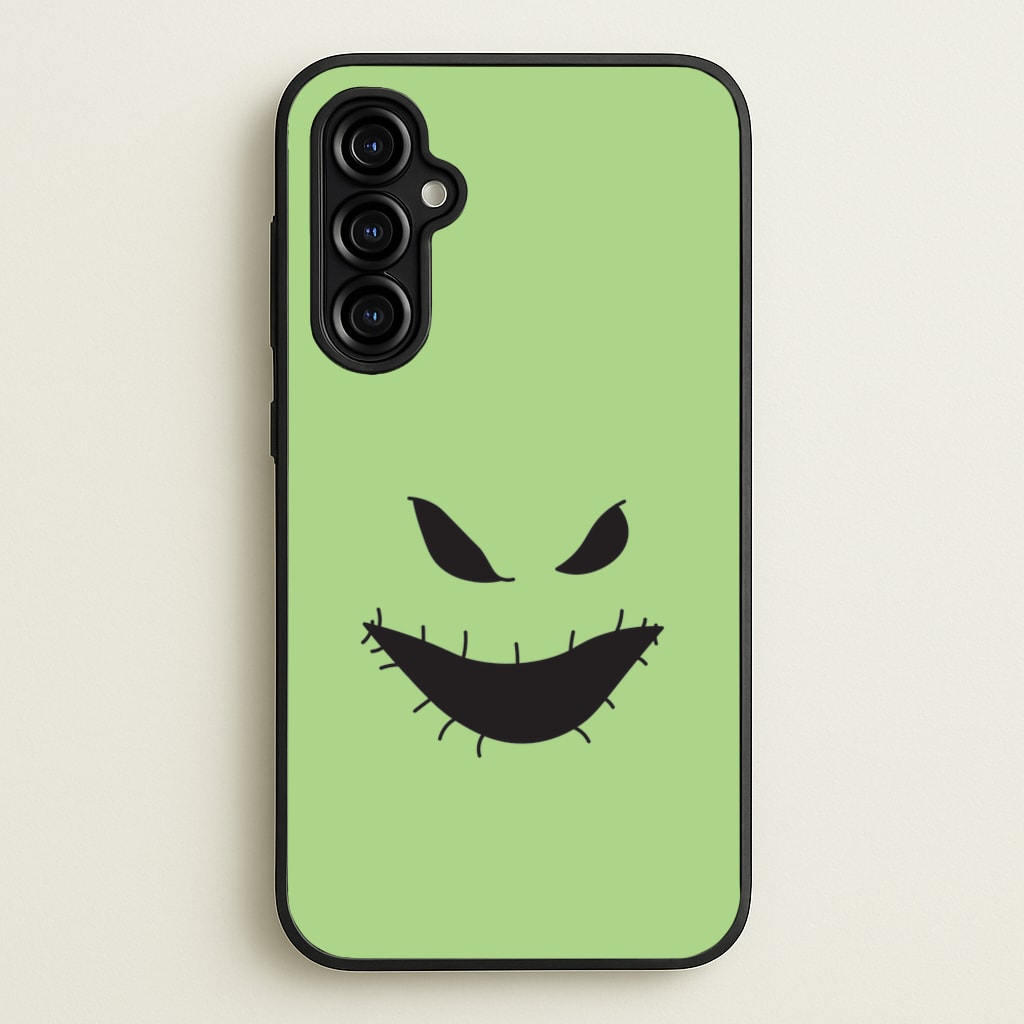 Green Face - Nightmare Before Christmas Phone Case for Galaxy A54