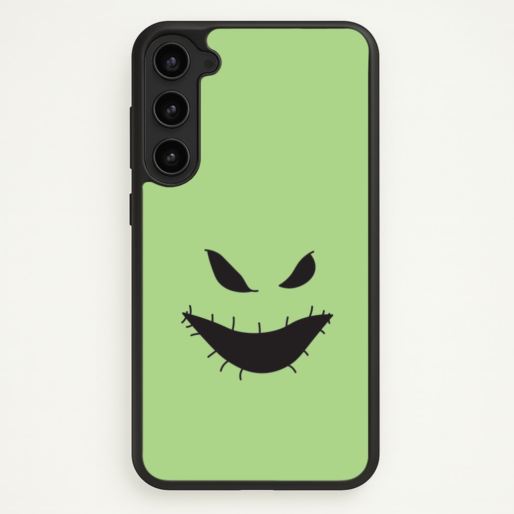 Green Face - Nightmare Before Christmas Phone Case for Galaxy S23 Plus