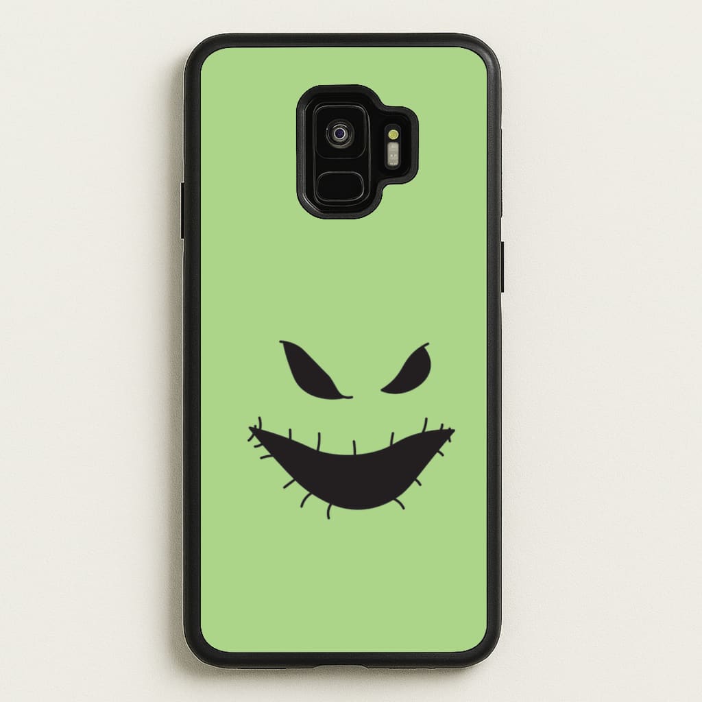 Green Face - Nightmare Before Christmas Phone Case for Galaxy S9