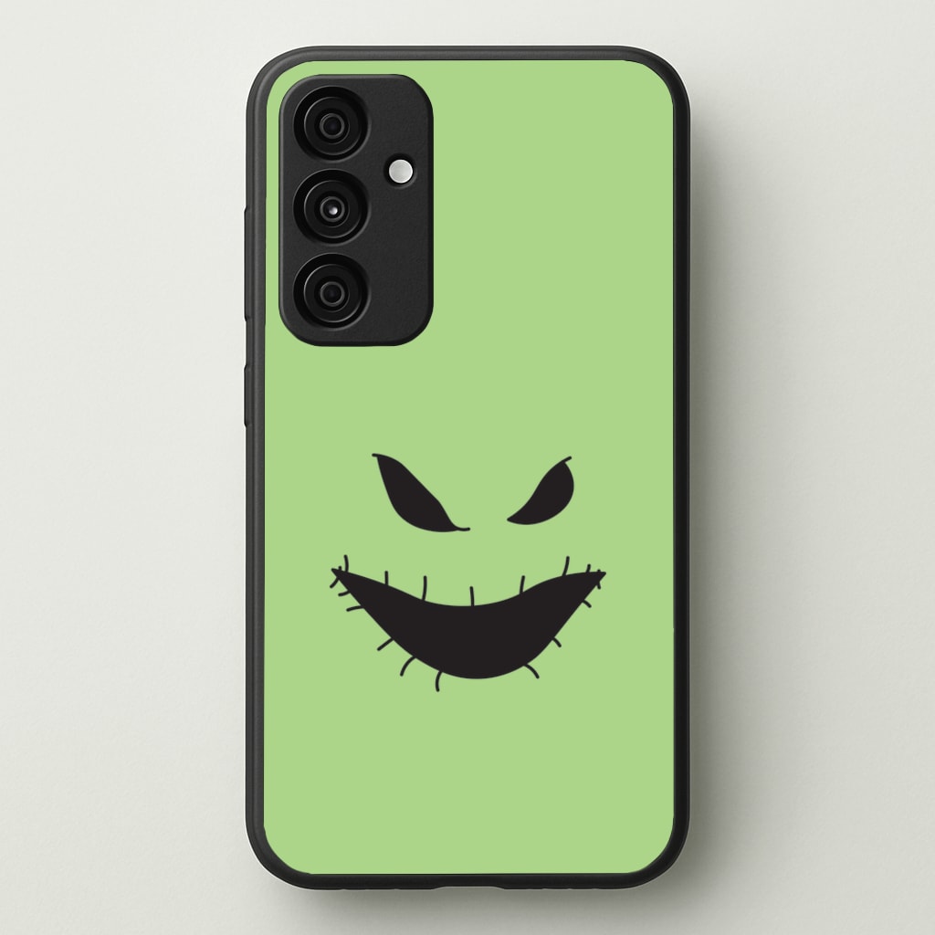 Green Face - Nightmare Before Christmas Phone Case for Galaxy A55