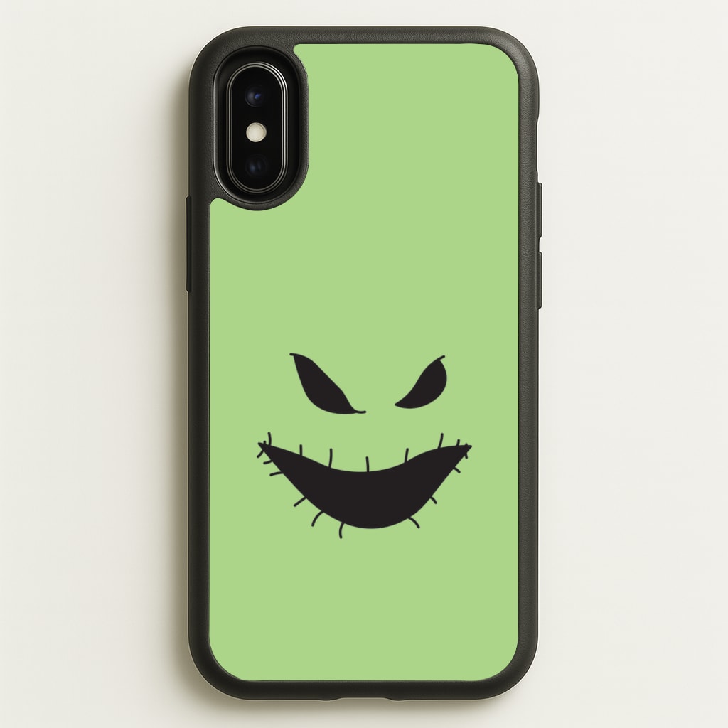 Green Face - Nightmare Before Christmas Phone Case for iPhone X / XS