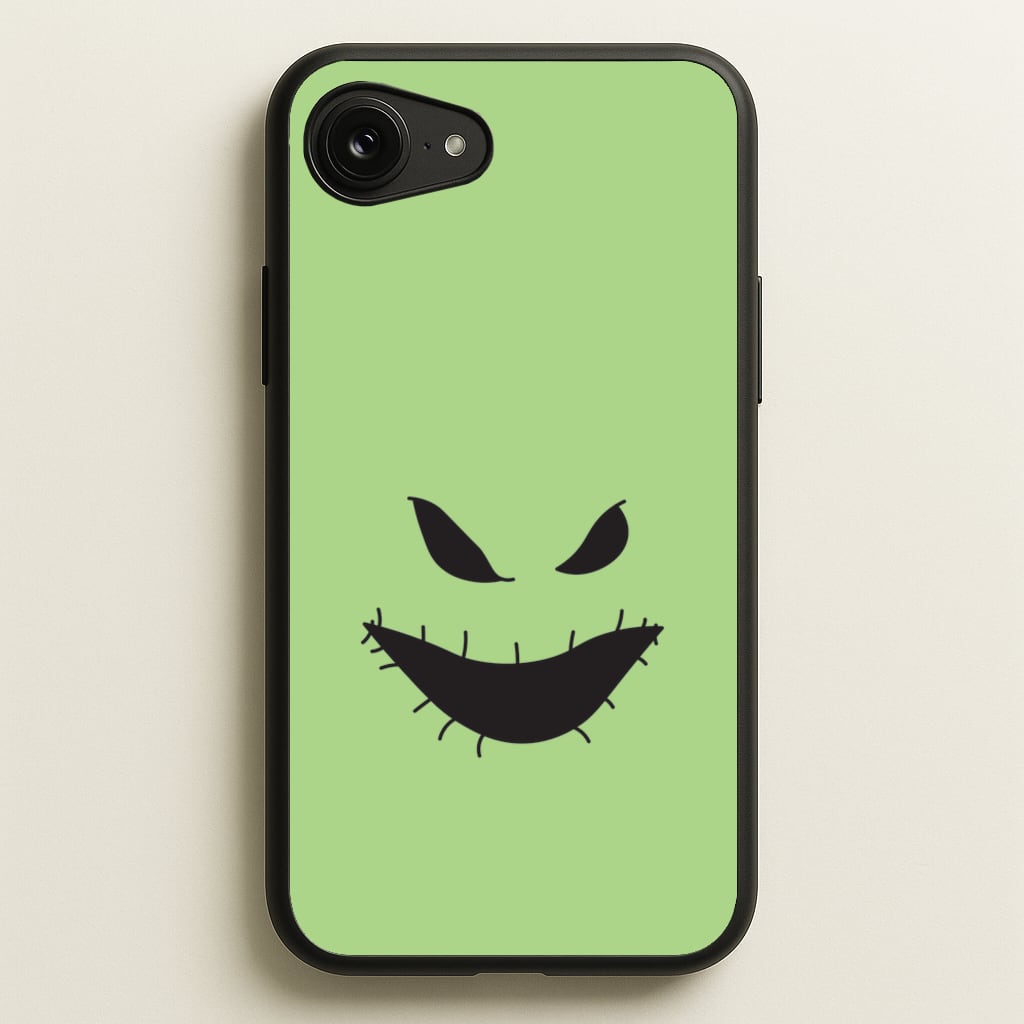 Green Face - Nightmare Before Christmas Phone Case for iPhone 16e