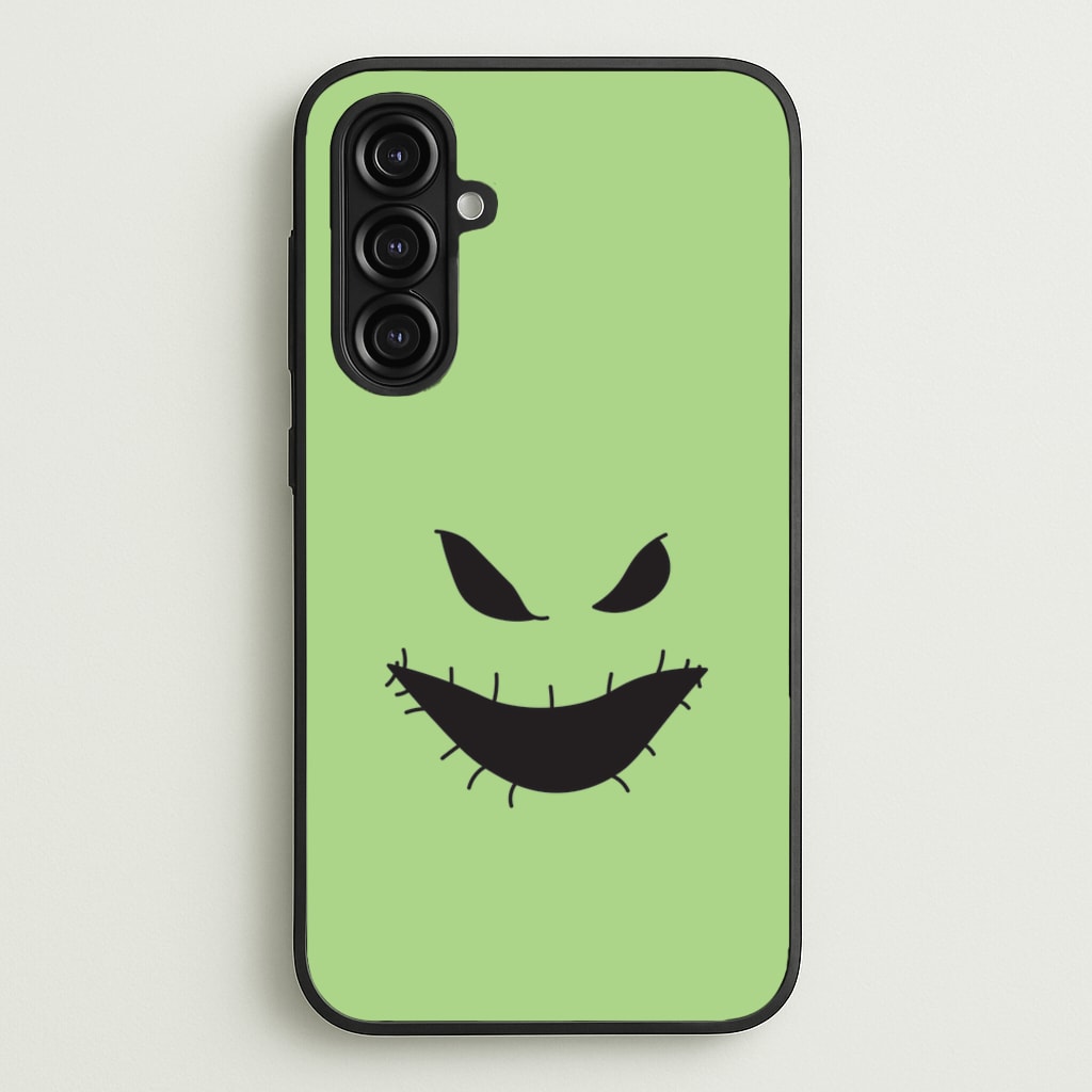 Green Face - Nightmare Before Christmas Phone Case for Galaxy A16