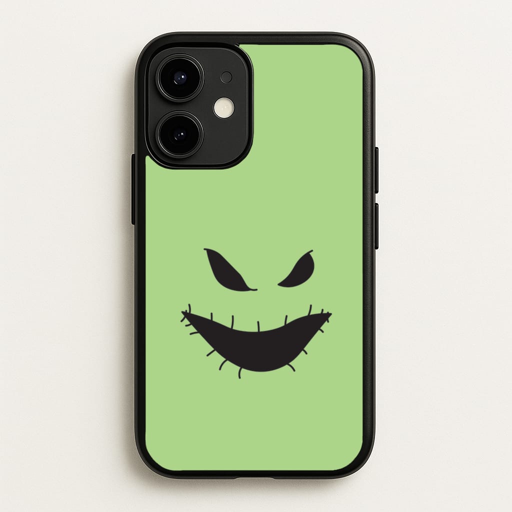Green Face - Nightmare Before Christmas Phone Case for iPhone 12 Mini