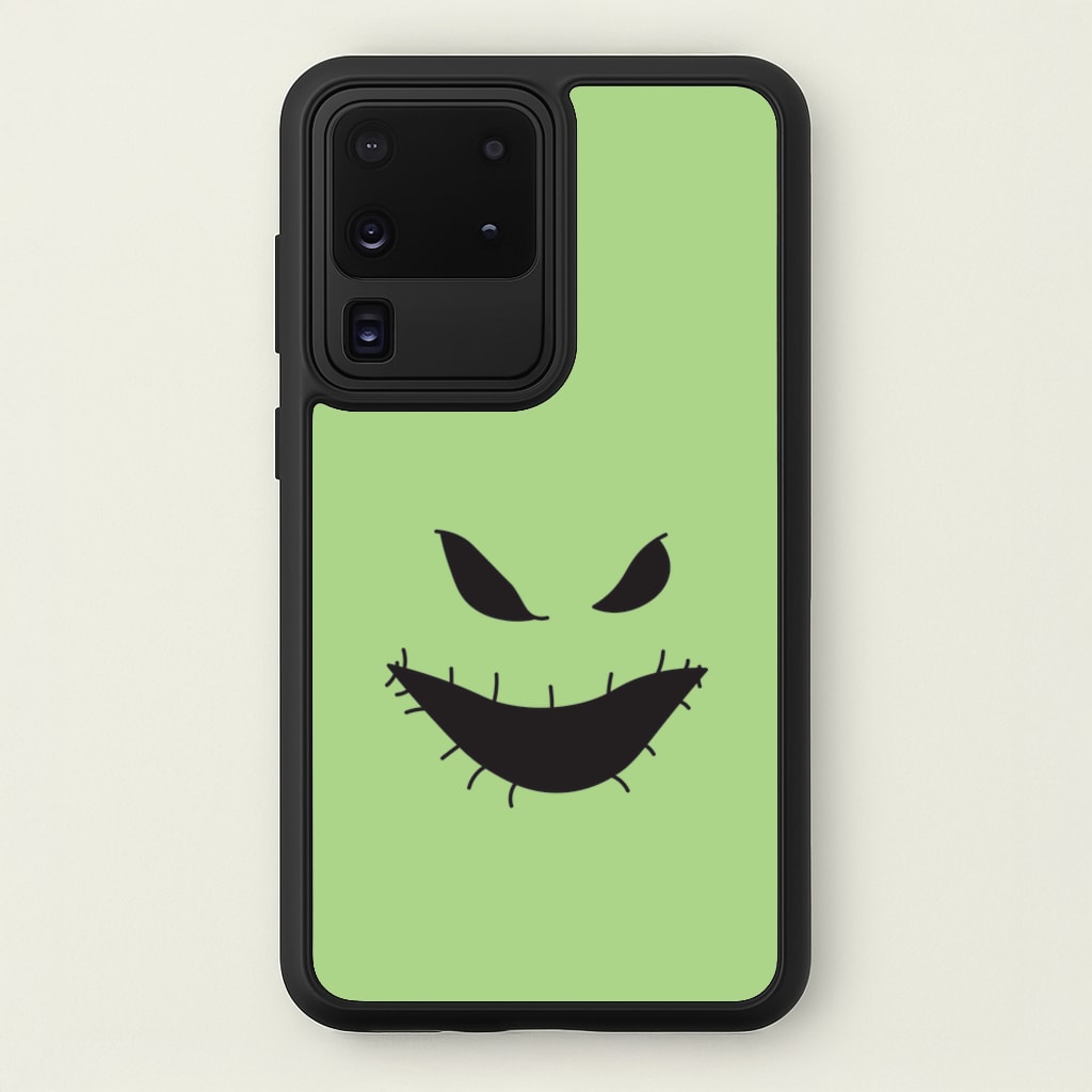 Green Face - Nightmare Before Christmas Phone Case for Galaxy S20 Ultra