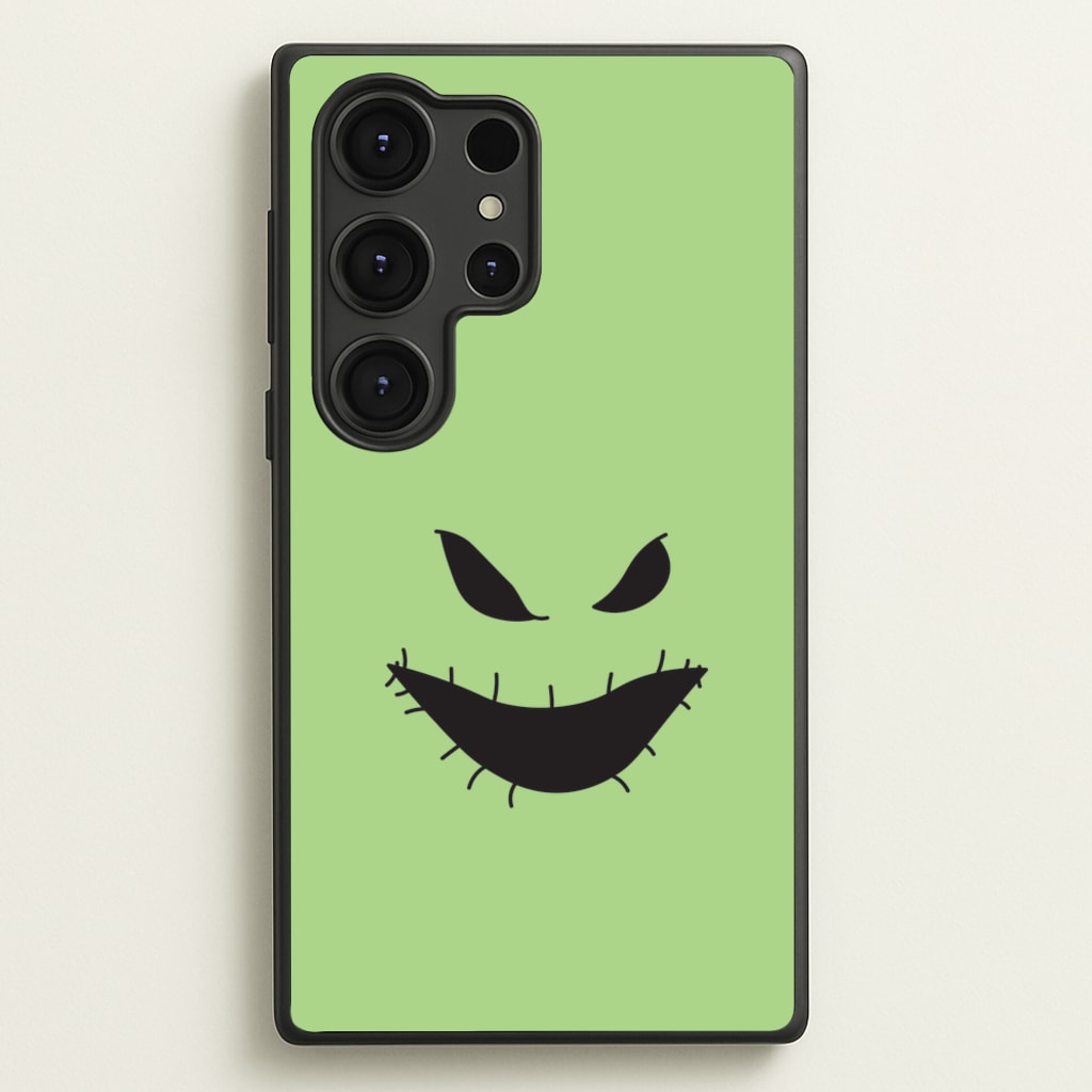 Green Face - Nightmare Before Christmas Phone Case for Galaxy S25 Ultra