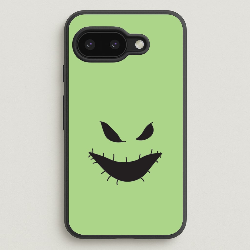 Green Face - Nightmare Before Christmas Phone Case for Google Pixel 9a