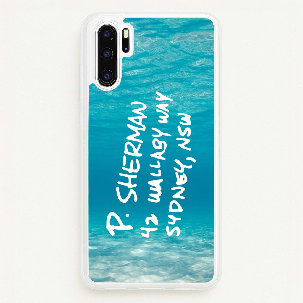 P.Sherman, 42 Wallaby Way ,Sydney - Disney Phone Case for Huawei P30 Pro