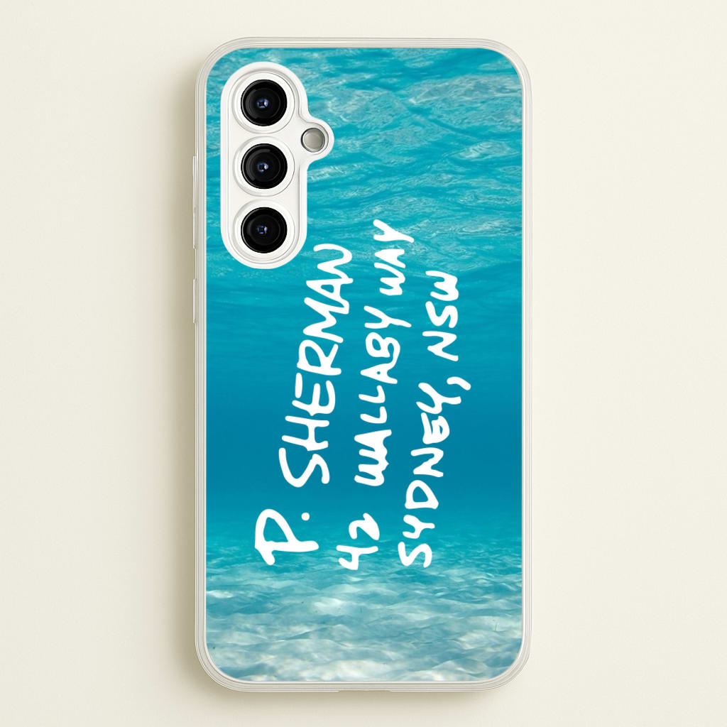 P.Sherman, 42 Wallaby Way ,Sydney - Disney Phone Case for Galaxy A54