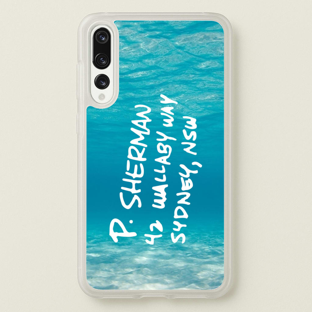 P.Sherman, 42 Wallaby Way ,Sydney - Disney Phone Case for Huawei P20 Pro