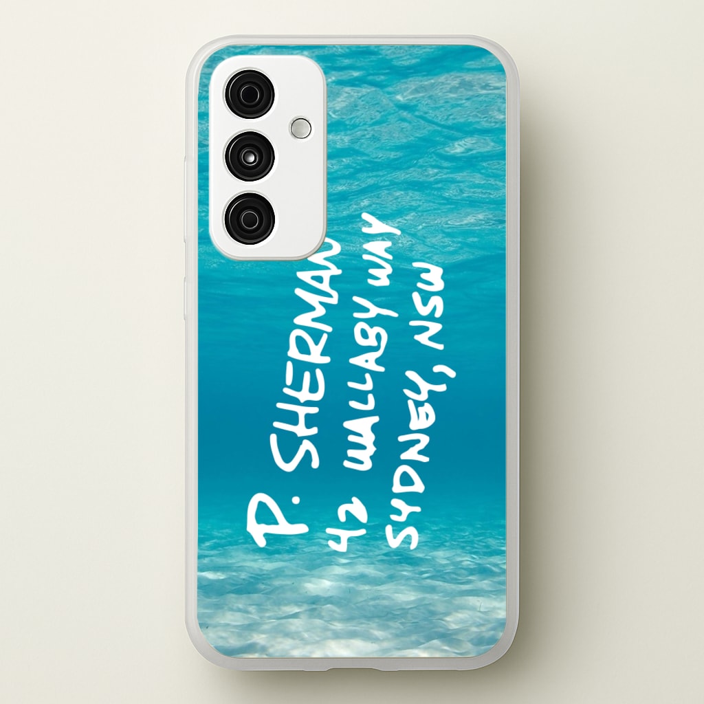 P.Sherman, 42 Wallaby Way ,Sydney - Disney Phone Case for Galaxy A35