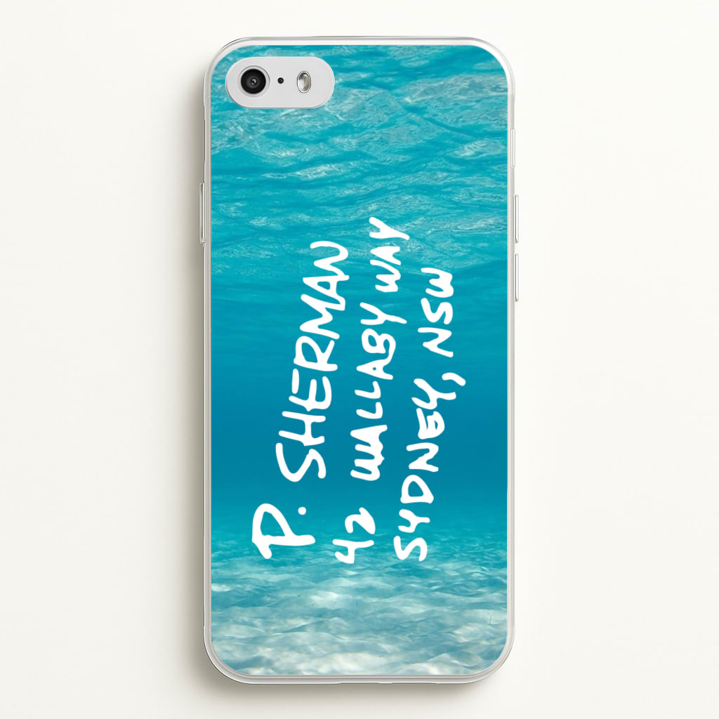 P.Sherman, 42 Wallaby Way ,Sydney - Disney Phone Case for iPhone 5 / 5s / SE 2016