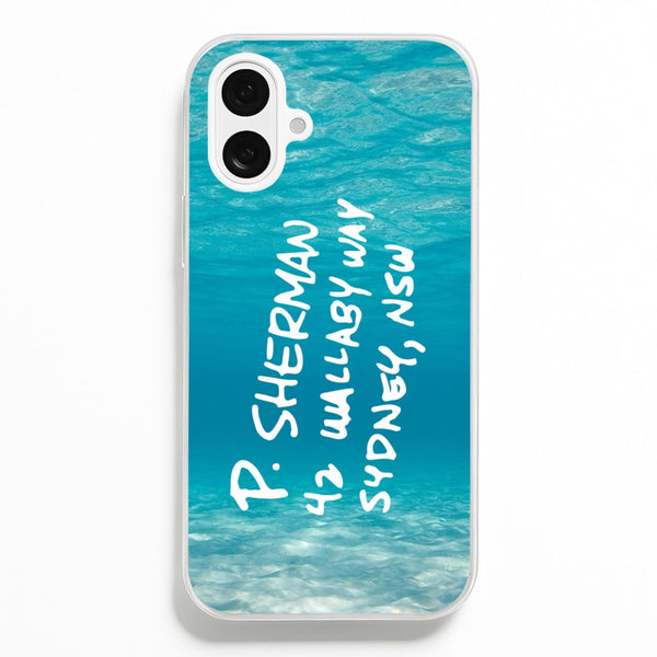 P.Sherman, 42 Wallaby Way ,Sydney - Disney Phone Case for iPhone 16 Plus