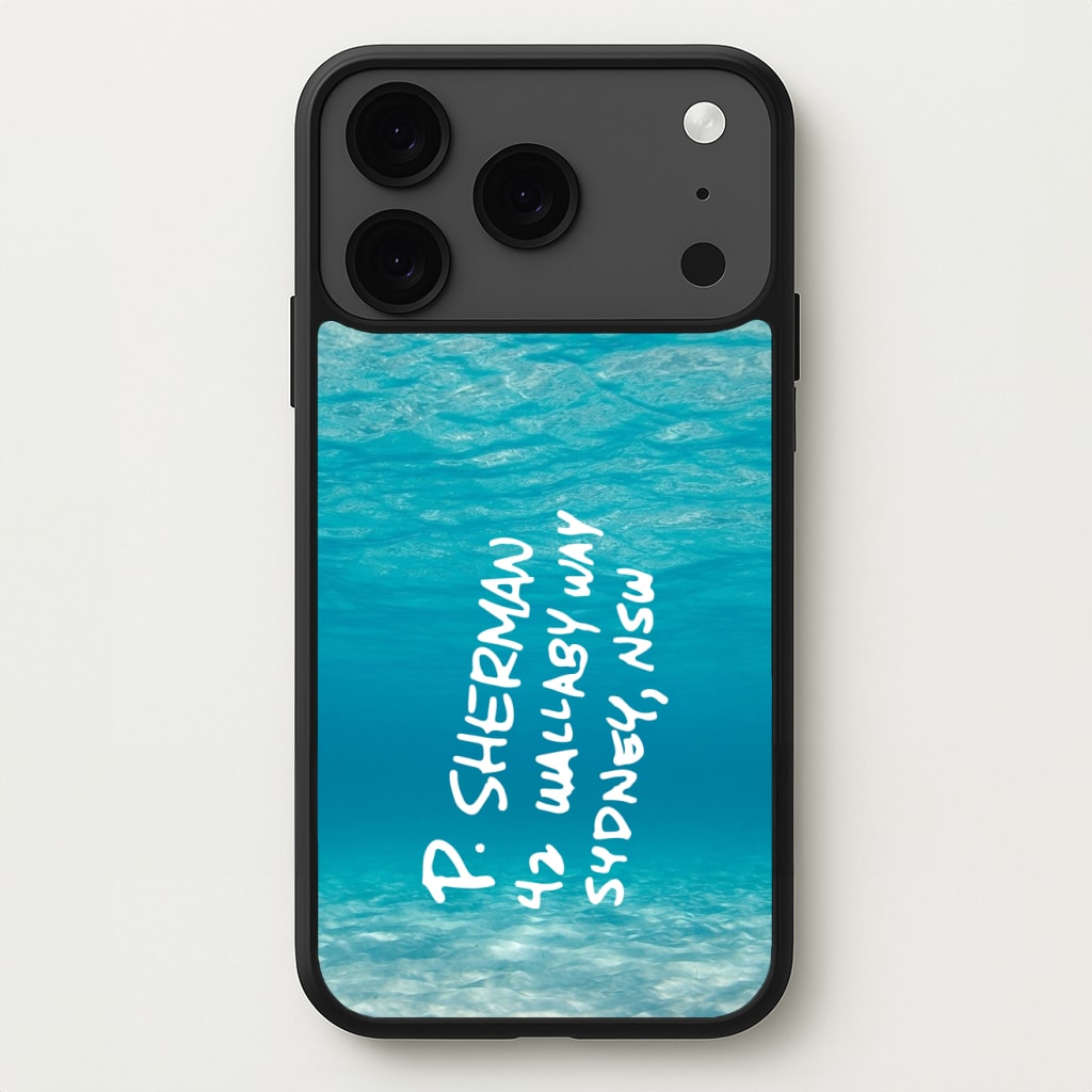 P.Sherman, 42 Wallaby Way ,Sydney Phone Case for iPhone 17 Pro