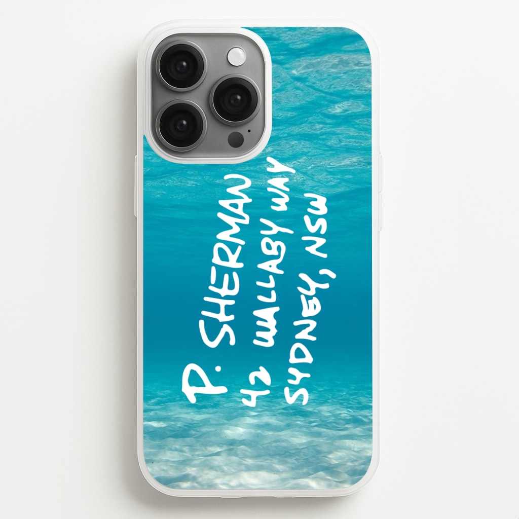 P.Sherman, 42 Wallaby Way ,Sydney - Disney Phone Case for iPhone 13 Pro Max