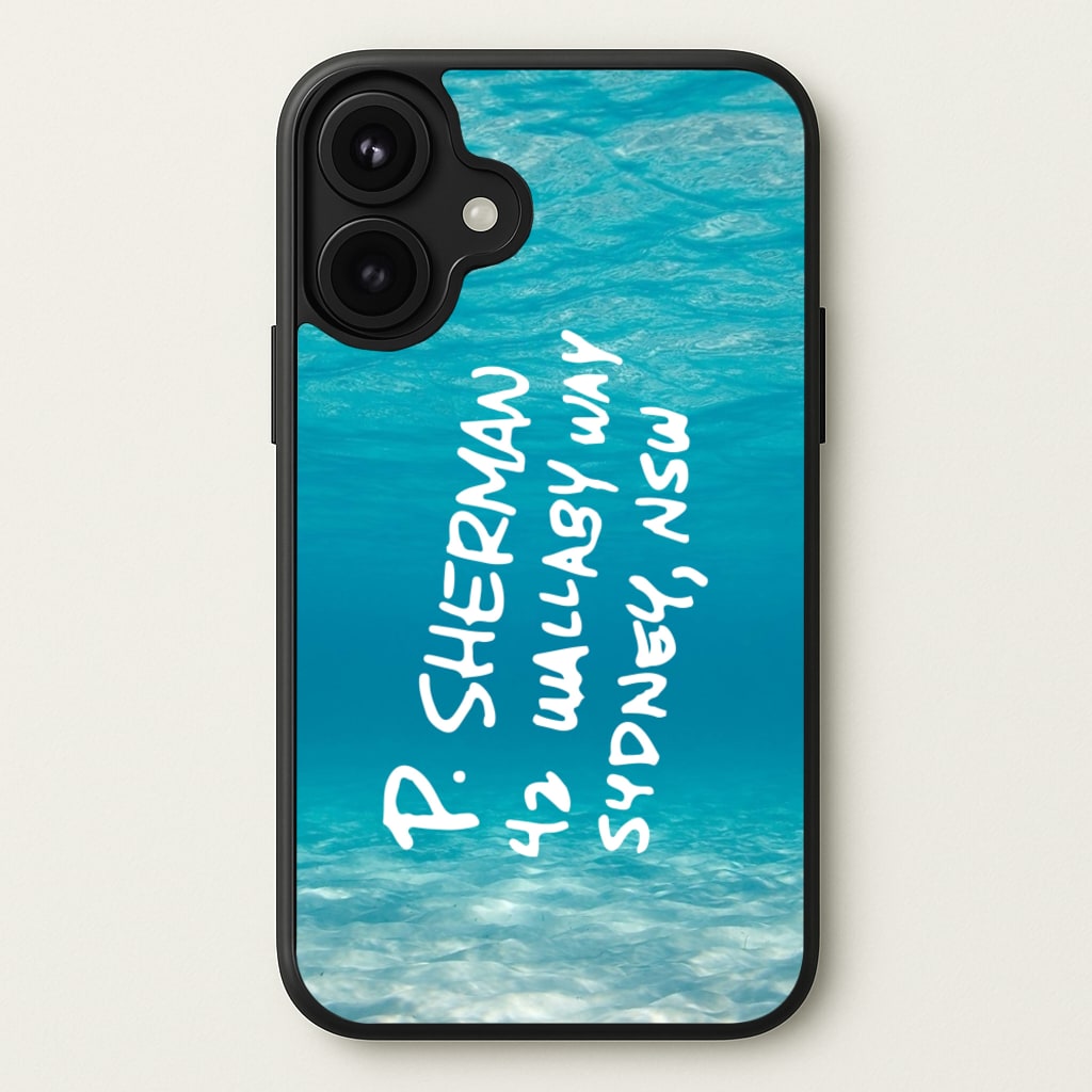 P.Sherman, 42 Wallaby Way ,Sydney Phone Case for iPhone 17
