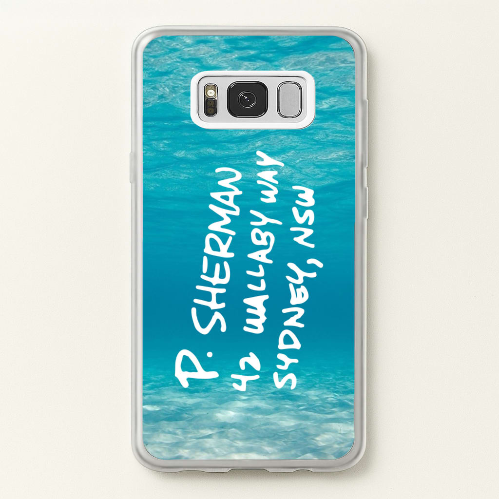 P.Sherman, 42 Wallaby Way ,Sydney - Disney Phone Case for Galaxy S8