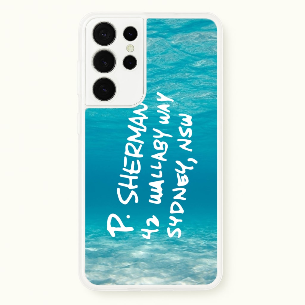 P.Sherman, 42 Wallaby Way ,Sydney - Disney Phone Case for Galaxy S21 Ultra
