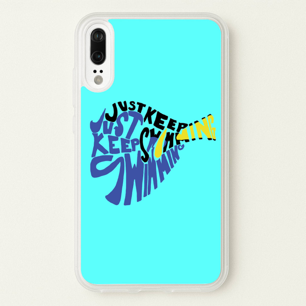 Just Keep Swimming - Finding Dory Fairytale - Disney Phone Case for Huawei P20
