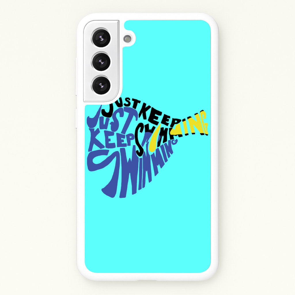 Just Keep Swimming - Finding Dory Fairytale - Disney Phone Case for Galaxy S22 Plus