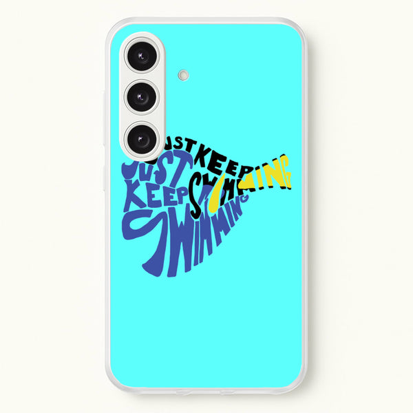 Just Keep Swimming - Finding Dory Fairytale - Disney Phone Case for Galaxy S24 Plus