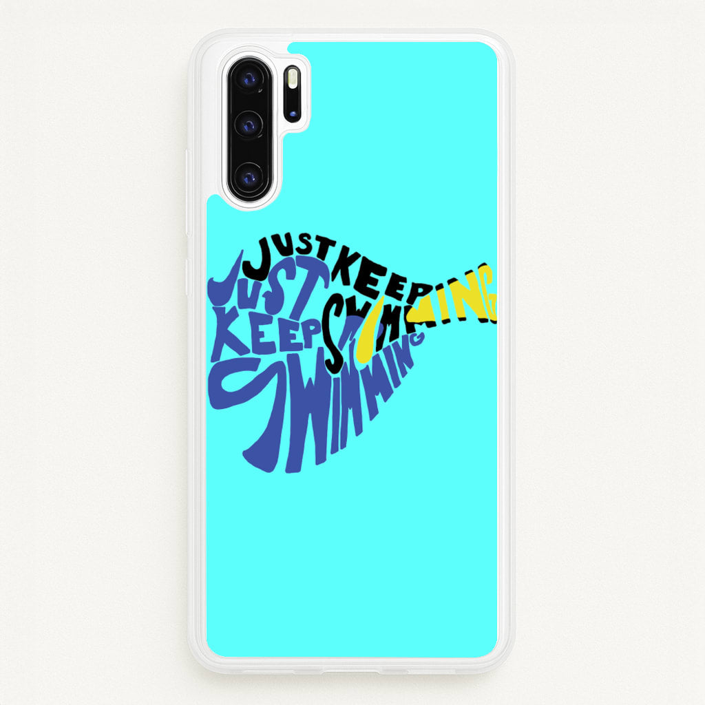 Just Keep Swimming - Finding Dory Fairytale - Disney Phone Case for Huawei P30 Pro