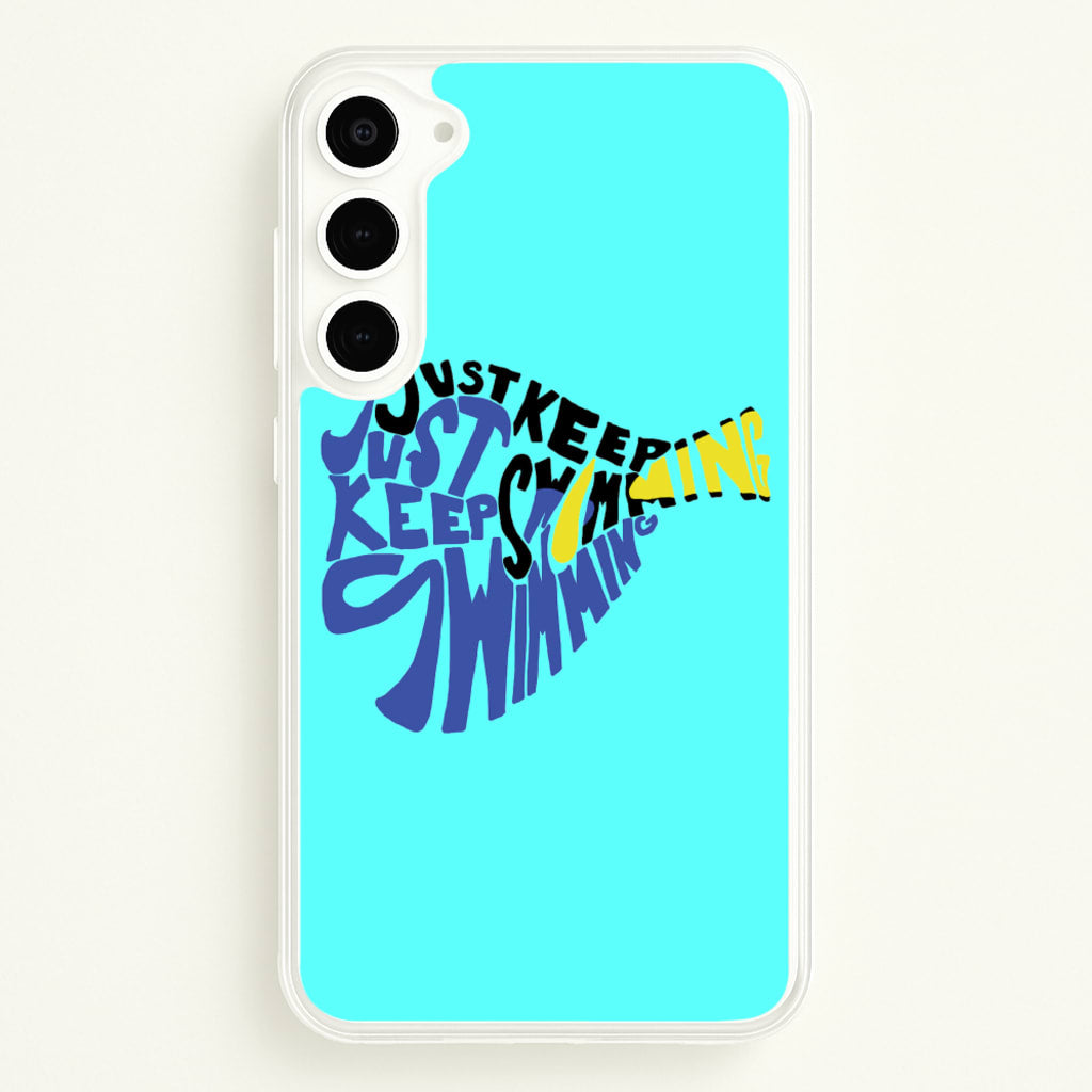 Just Keep Swimming - Finding Dory Fairytale - Disney Phone Case for Galaxy S23 Plus