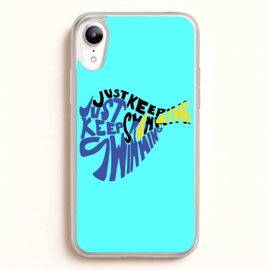 Just Keep Swimming - Finding Dory Fairytale - Disney Phone Case for iPhone XR
