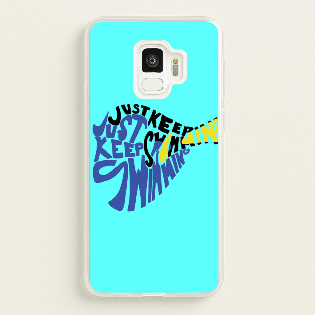 Just Keep Swimming - Finding Dory Fairytale - Disney Phone Case for Galaxy S9
