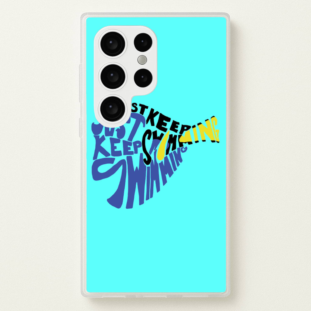 Just Keep Swimming - Finding Dory Fairytale - Disney Phone Case for Galaxy S24 Ultra
