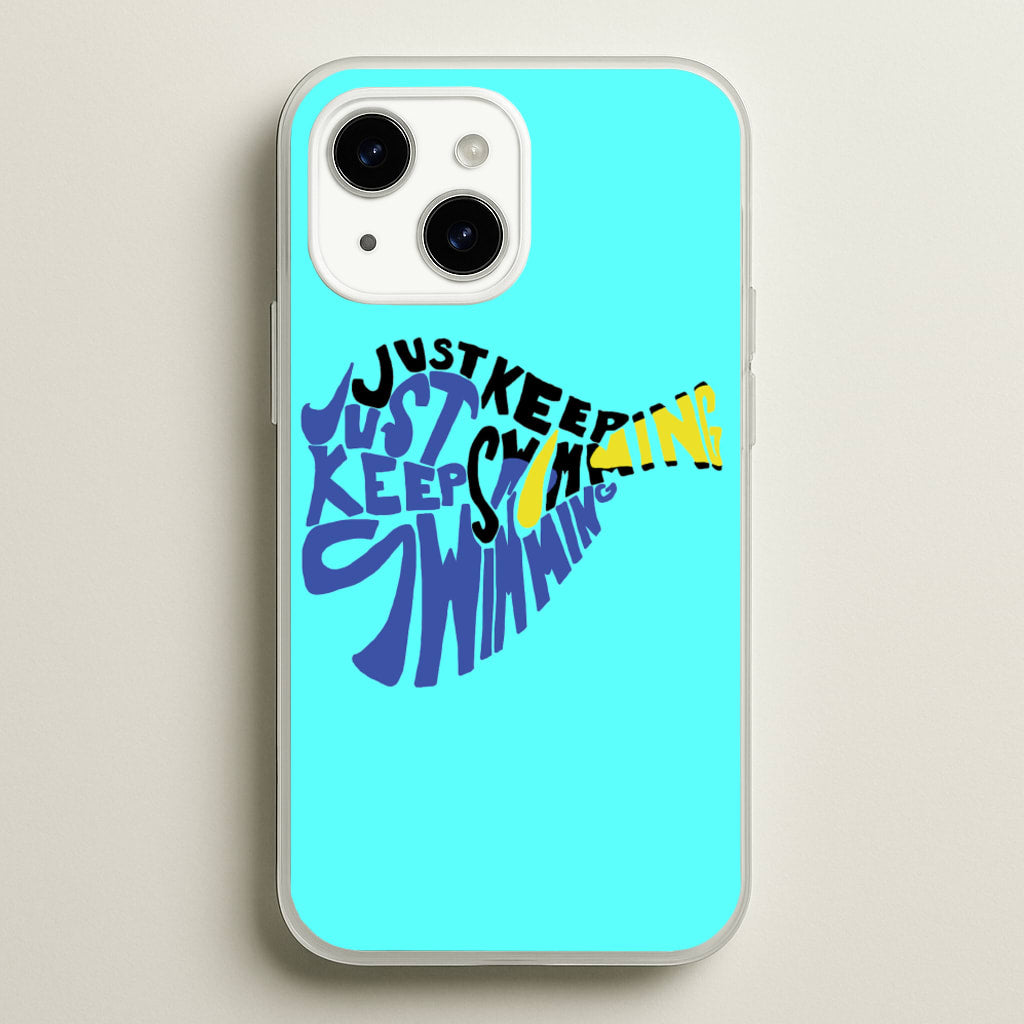 Just Keep Swimming - Finding Dory Fairytale - Disney Phone Case for iPhone 15
