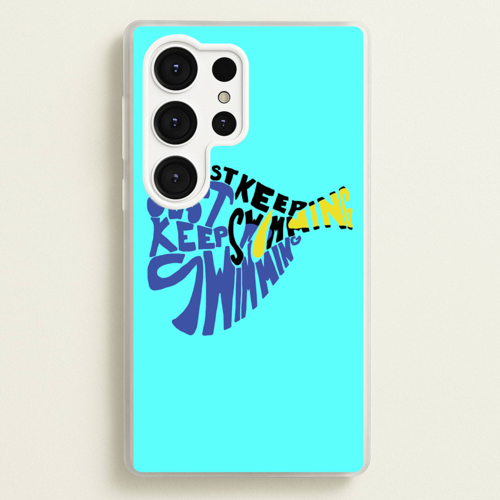 Just Keep Swimming - Finding Dory Fairytale - Disney Phone Case for Galaxy S25 Ultra