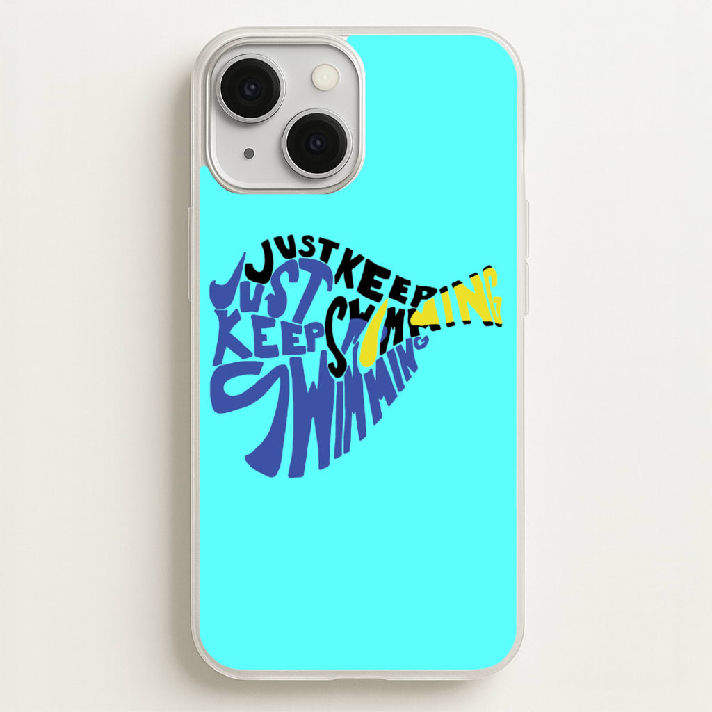 Just Keep Swimming - Finding Dory Fairytale - Disney Phone Case for iPhone 13 Mini