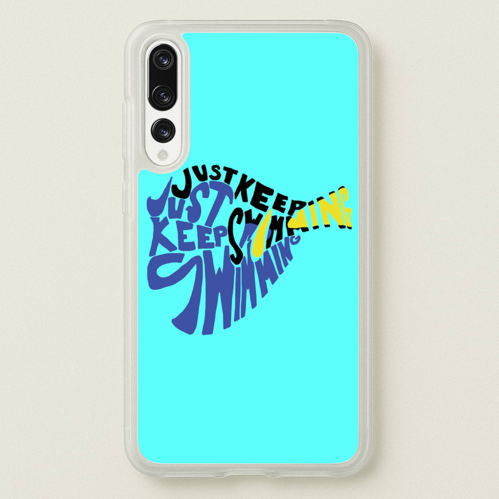 Just Keep Swimming - Finding Dory Fairytale - Disney Phone Case for Huawei P20 Pro