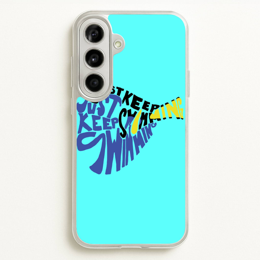 Just Keep Swimming - Finding Dory Fairytale - Disney Phone Case for Galaxy A56