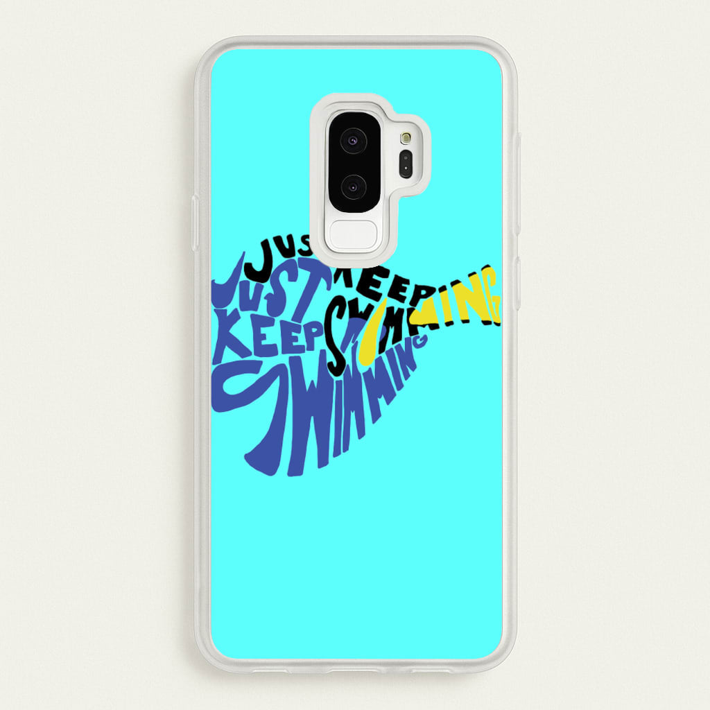 Just Keep Swimming - Finding Dory Fairytale - Disney Phone Case for Galaxy S9 Plus