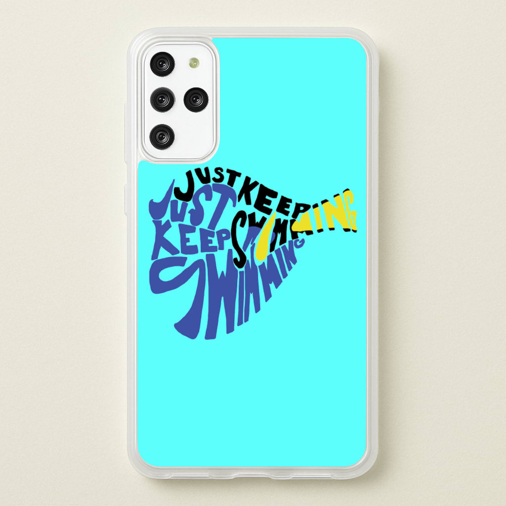 Just Keep Swimming - Finding Dory Fairytale - Disney Phone Case for Galaxy S20 Plus