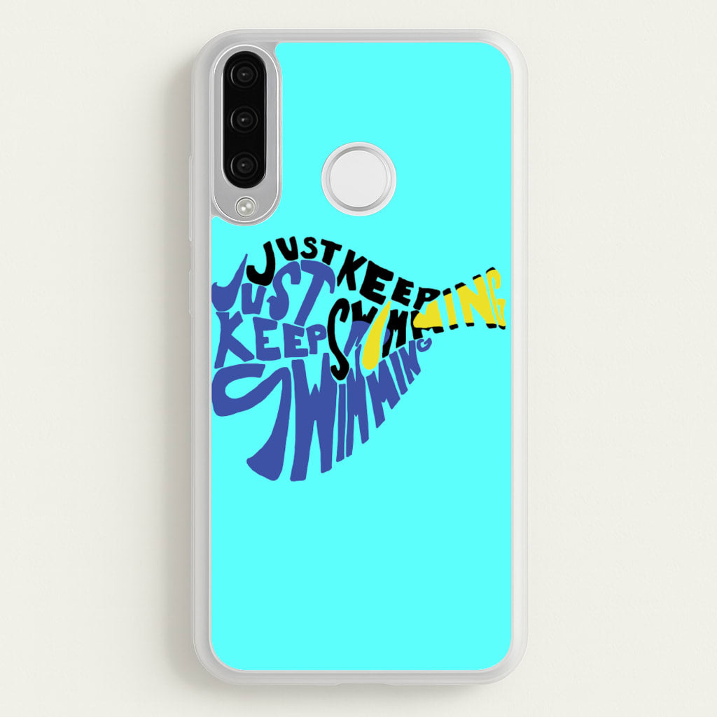 Just Keep Swimming - Finding Dory Fairytale - Disney Phone Case for Huawei P30 Lite