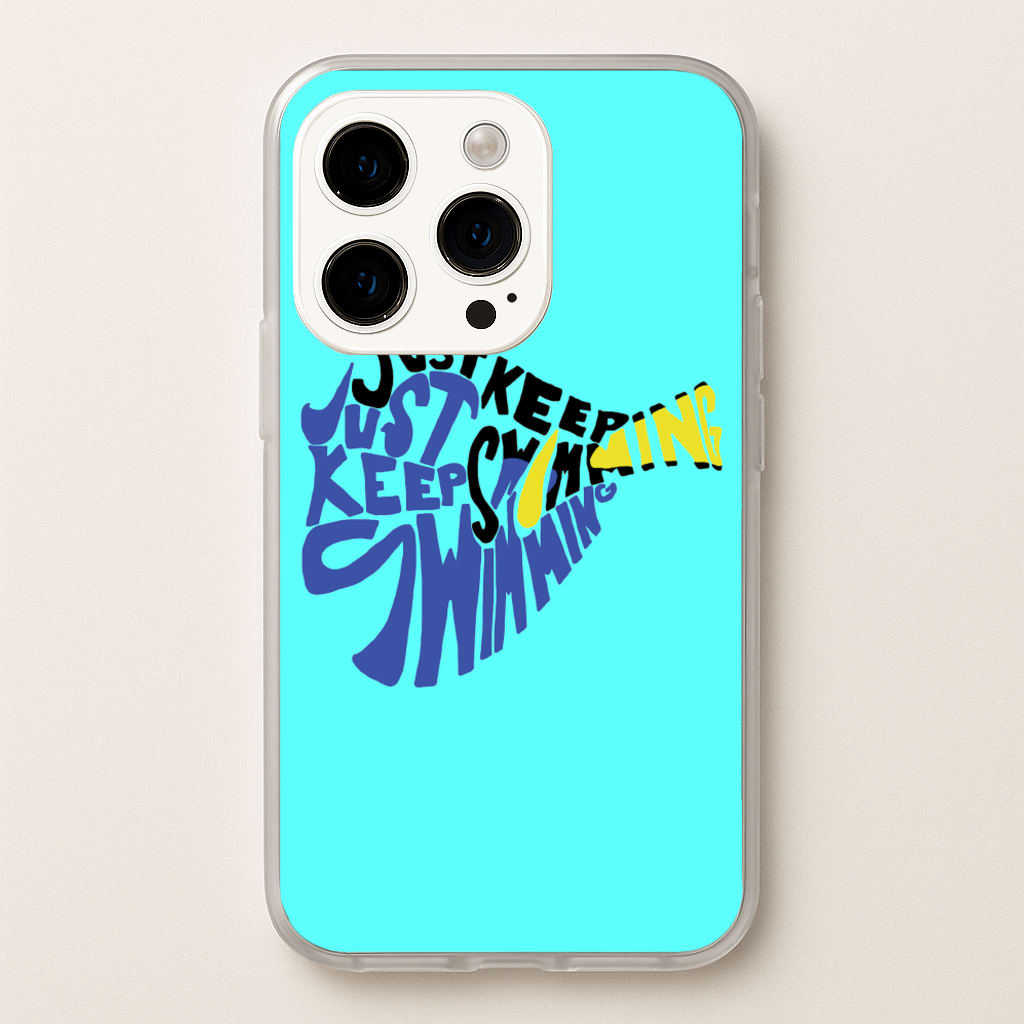 Just Keep Swimming - Finding Dory Fairytale - Disney Phone Case for iPhone 14 Pro