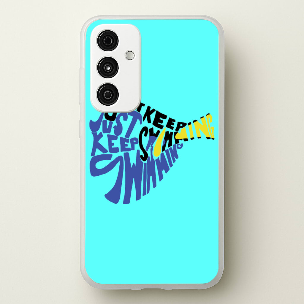 Just Keep Swimming - Finding Dory Fairytale - Disney Phone Case for Galaxy A55