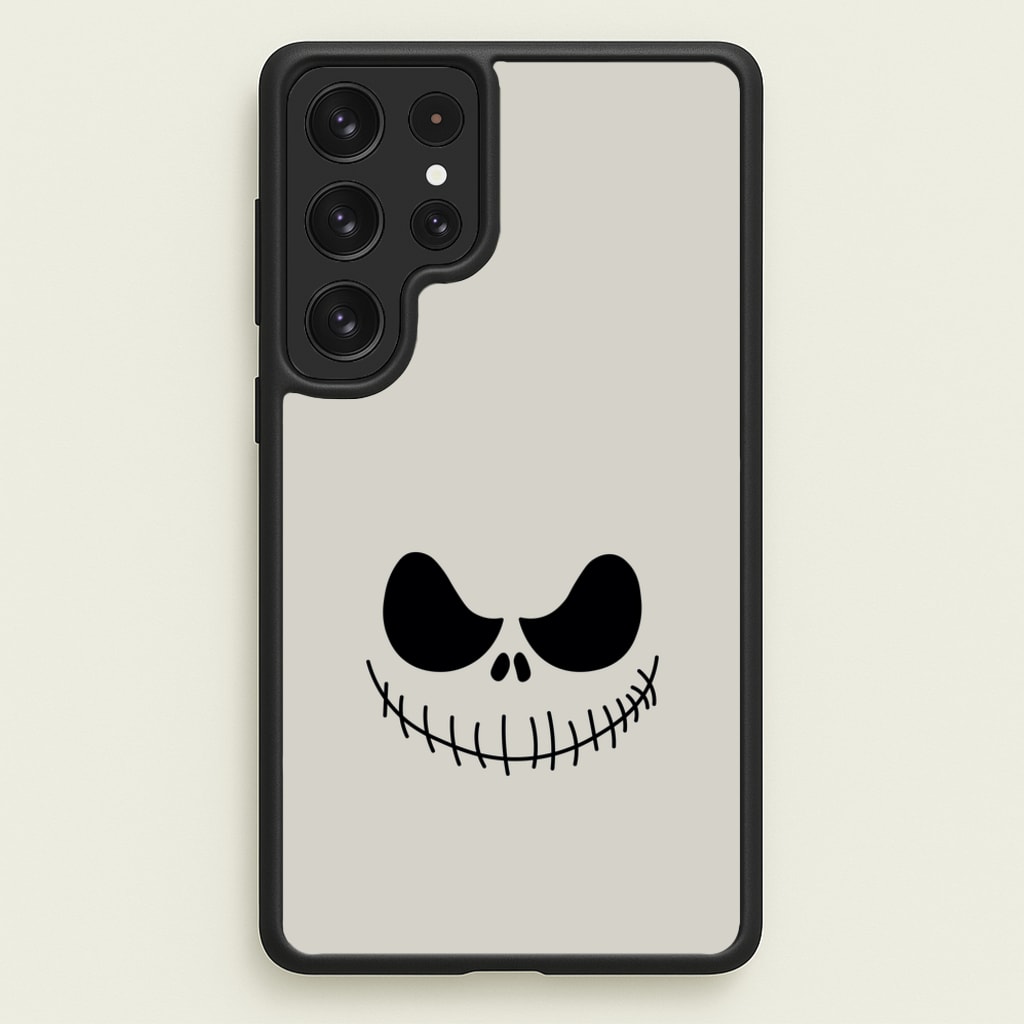 Jack Face - TNBC - Halloween Phone Case for Galaxy S22 Ultra