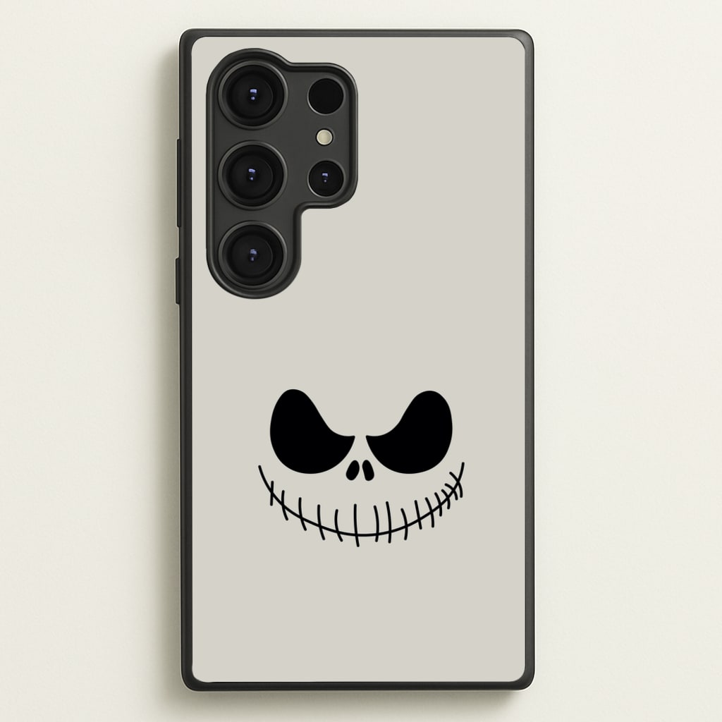 Jack Face - TNBC - Halloween Phone Case for Galaxy S25 Ultra