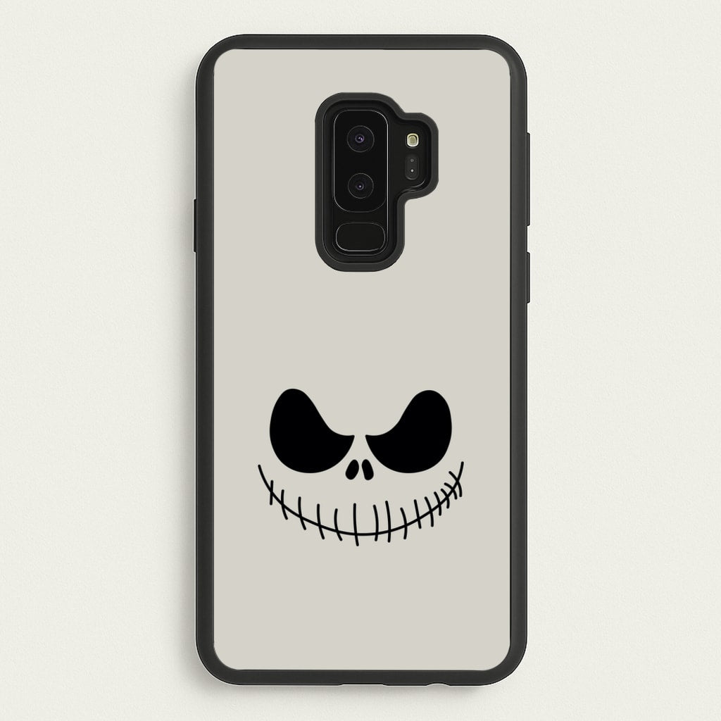 Jack Face - TNBC - Halloween Phone Case for Galaxy S9 Plus